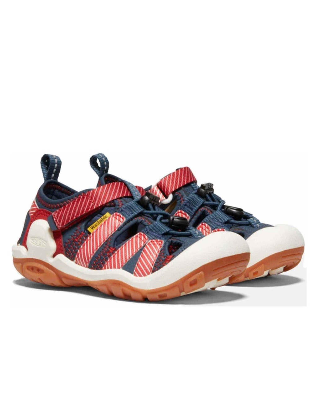 Keen Kids Red, Navy & White Sandals